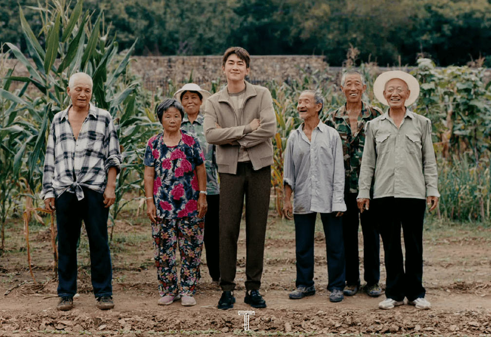 微雨花间